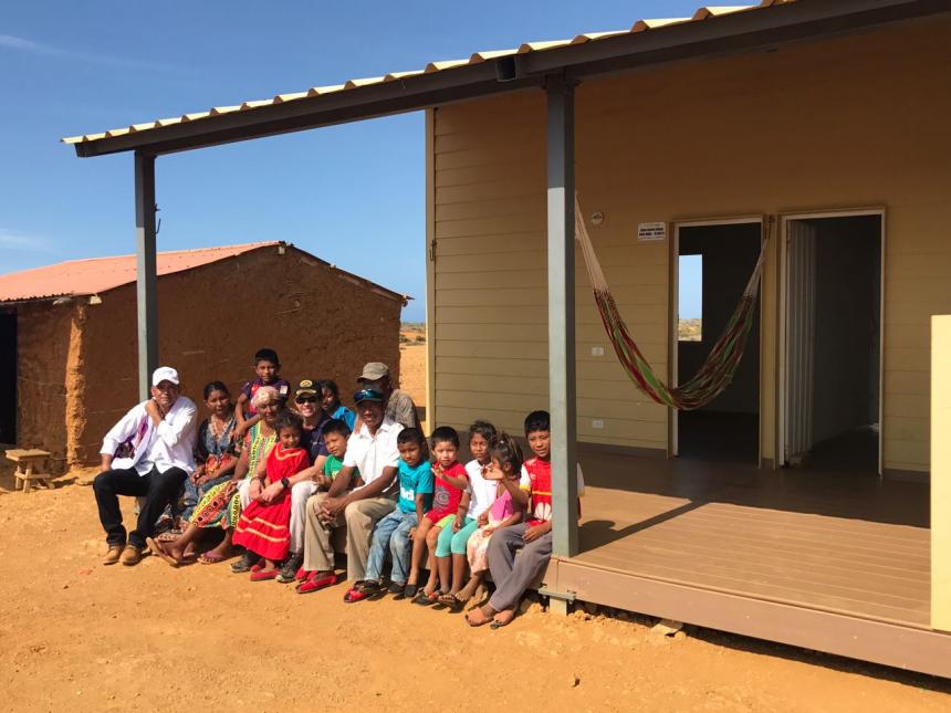 Minagricultura entregó 102 viviendas rurales y realizó Jornada de Agricultura por Contrato en La Guajira